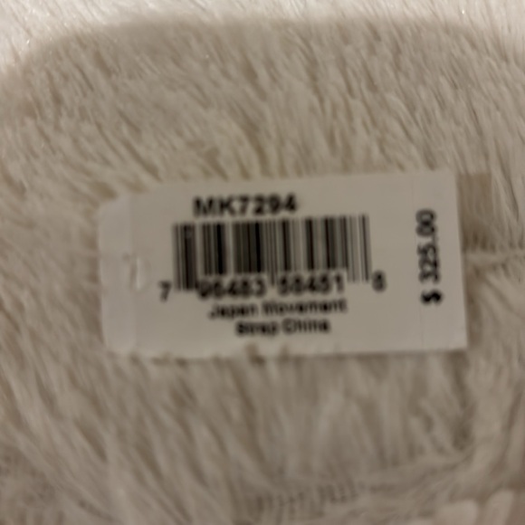 Michael Kors MK7294 Oversized Tibby Pavé Silver-Tone Watch - Picture 6 of 8